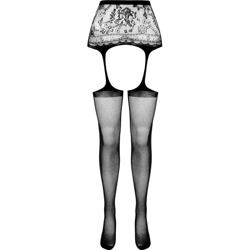 PASSION - S028 MEDIAS CON LIGUERO NEGRO TALLA UNICA – Bild 7