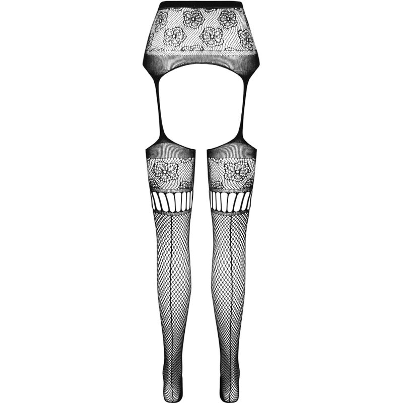PASSION - S030 MEDIAS CON LIGUERO NEGRO TALLA ÚNICA – Bild 4