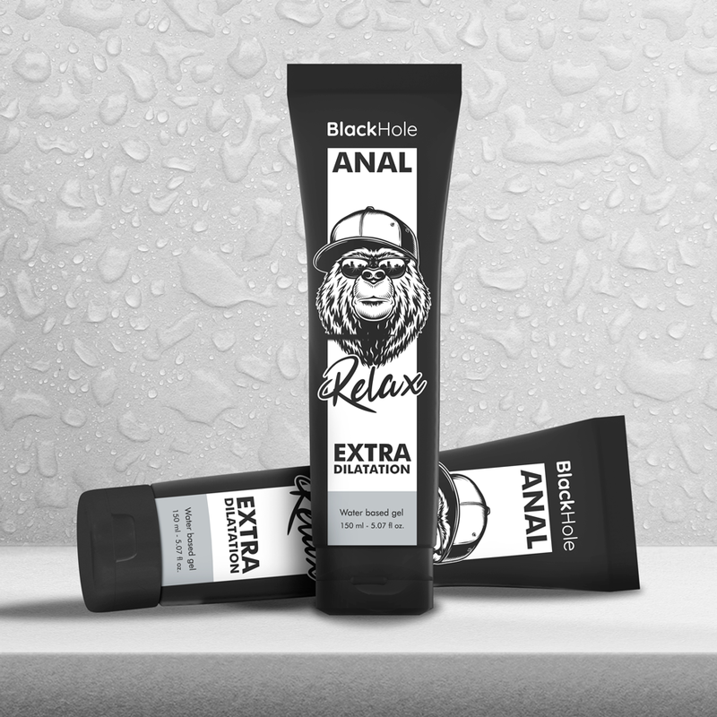 BLACK HOLE - GEL BASE AGUA DILATACIÓN ANAL 150 ML – Bild 4