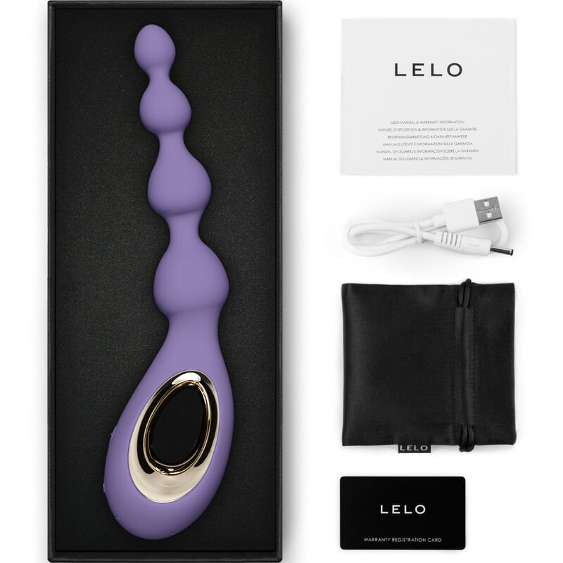LELO - SORAYA BEADS VIOLET ANAL MASSAGER – Bild 3