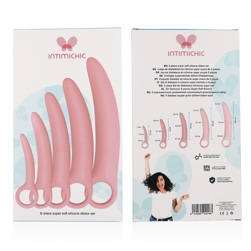 INTIMICHIC - SILICONE DILATOR 5 PCS – Bild 5