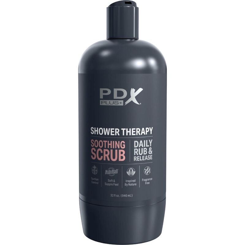 PDX PLUS - STROKER MASTURBATOR DISKRETES FLASCHENDESIGN BERUHIGENDES PEELING-SÜSSIGKEITEN-SHAMPOO – Bild 3