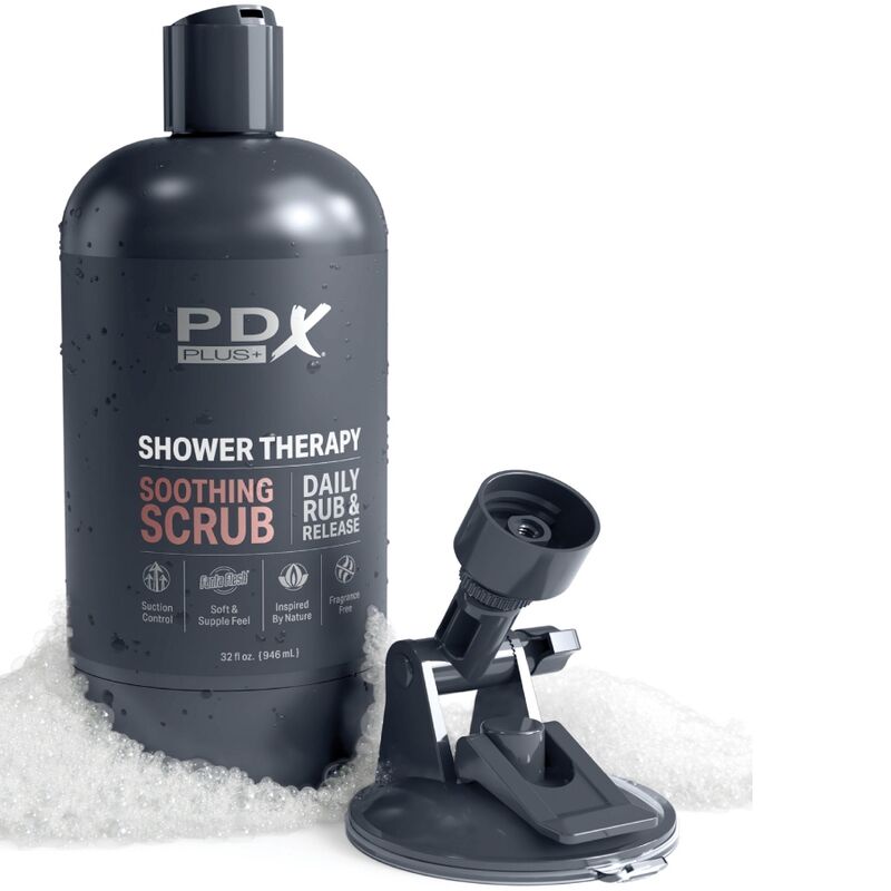 PDX PLUS - STROKER MASTURBATOR DISKRETES FLASCHENDESIGN BERUHIGENDES PEELING-SÜSSIGKEITEN-SHAMPOO – Bild 5