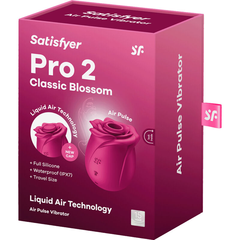SATISFYER - AIR PULSE PRO 2 CLASSIC BLOSSOM VIBRATOR – Bild 7
