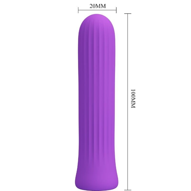 PRETTY LOVE - BLANCHE LILAC STIMULATOR VIBRATOR – Bild 4