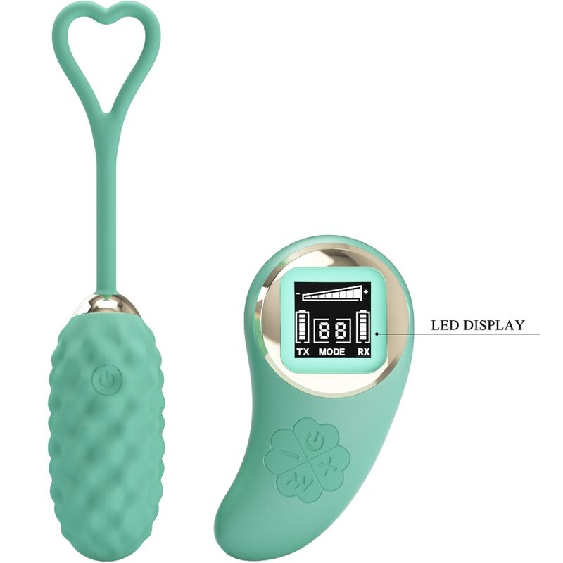 PRETTY LOVE - VIVIAN GREEN VIBRIERENDES EI MIT FERNBEDIENUNG – Bild 3