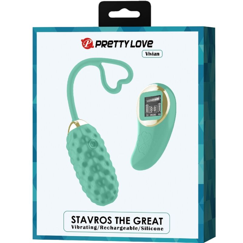PRETTY LOVE - VIVIAN GREEN VIBRIERENDES EI MIT FERNBEDIENUNG – Bild 9