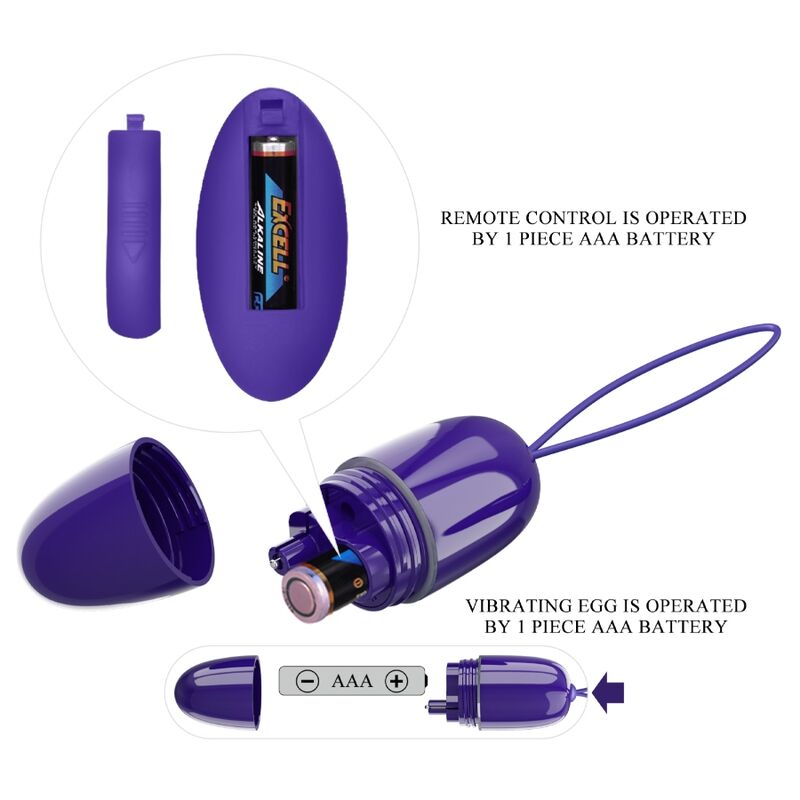 PRETTY LOVE - SELKIE YOUTH MINI VIBRIERENDES EI VIOLET FERNBEDIENUNG – Bild 4