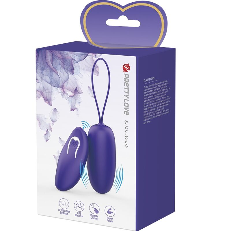 PRETTY LOVE - SELKIE YOUTH MINI VIBRIERENDES EI VIOLET FERNBEDIENUNG – Bild 7