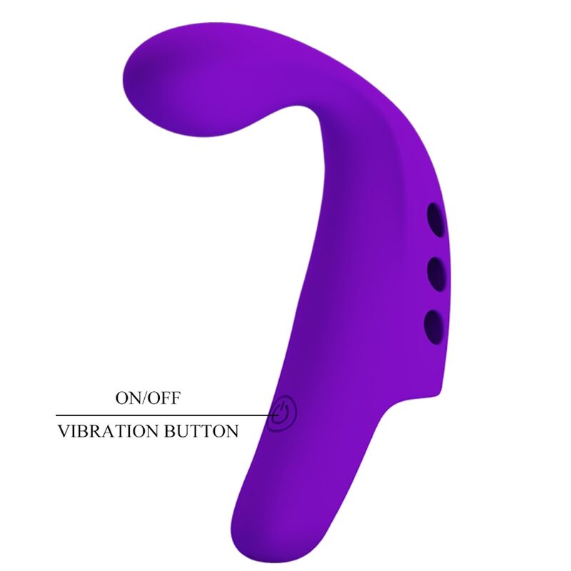 PRETTY LOVE - GORGON PURPLE WIEDERAUFLADBARER FINGERVIBRATOR – Bild 5