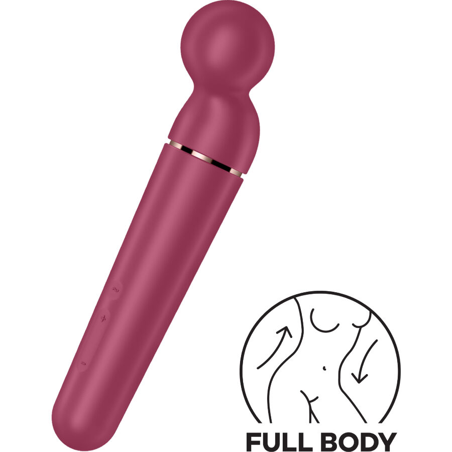 SATISFYER - PLANET WAND-ER MASAJEADOR VIBRADOR BERRY – Bild 4