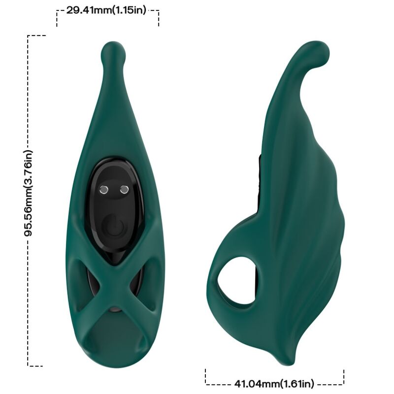 ARMONY - FINGERSTIMULATOR & VIBRATOR GRÜN – Bild 3