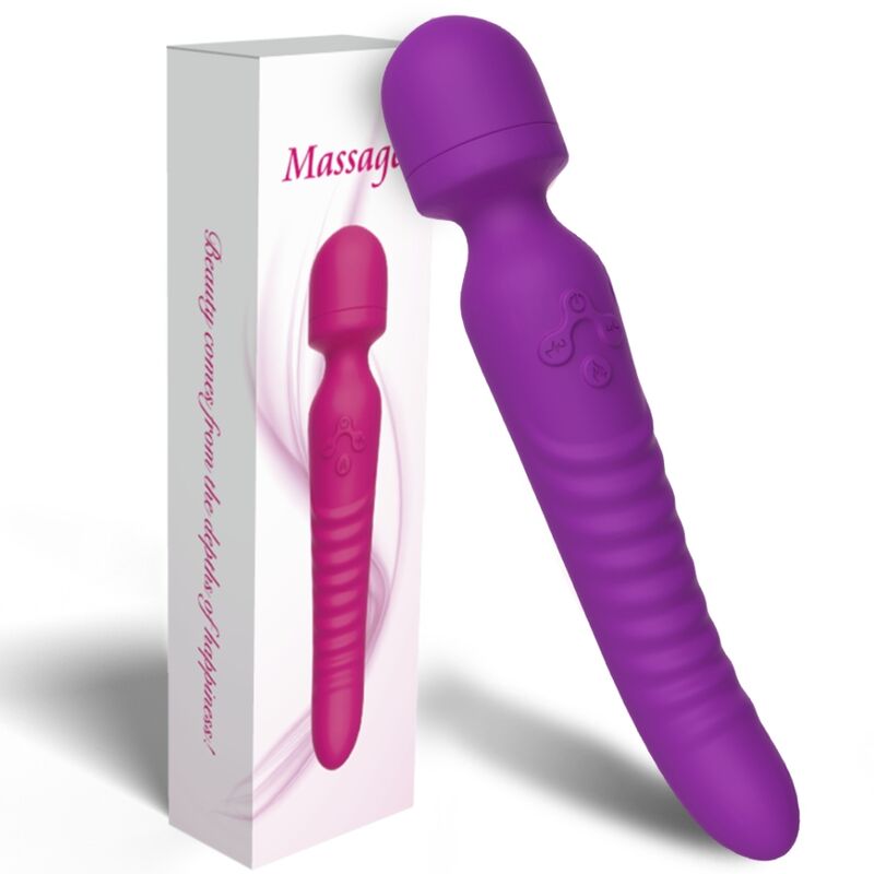 ARMONY - MISSION MASSAGER & VIBRATOR WÄRMEEFFEKT LILA – Bild 4