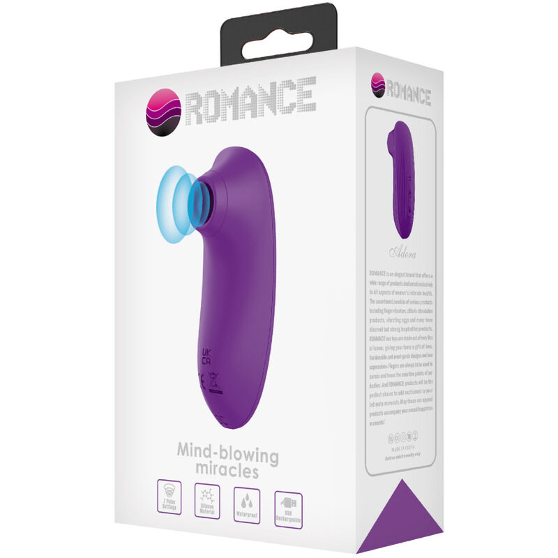ROMANCE - ADORA MINI VIOLET KLITORIS-SAUGER – Bild 3