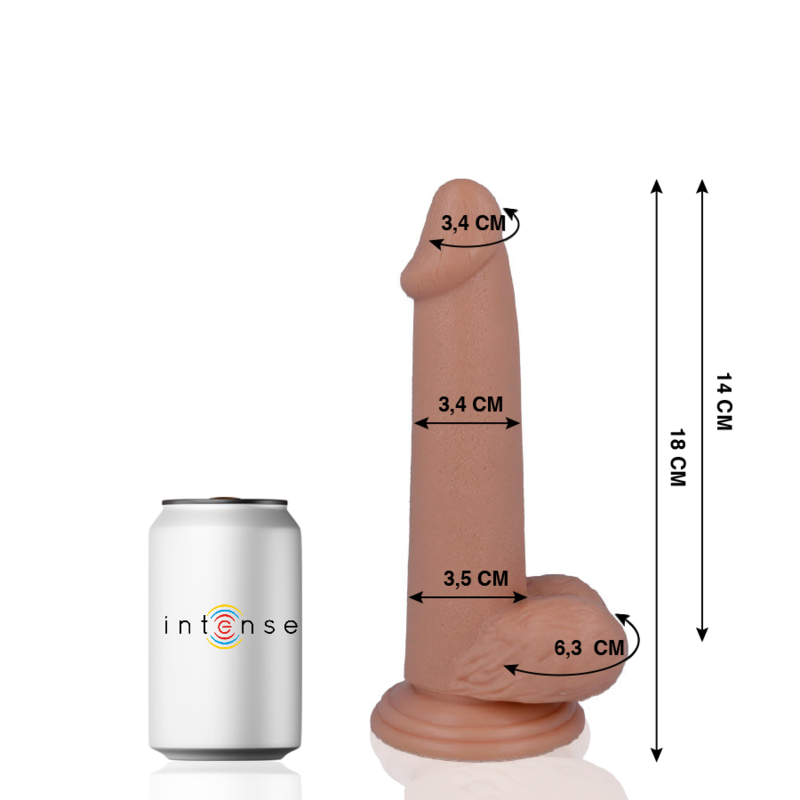 MR INTENSE - 10 REALISTIC PENIS 18 CM -O- 3.4 CM – Bild 6