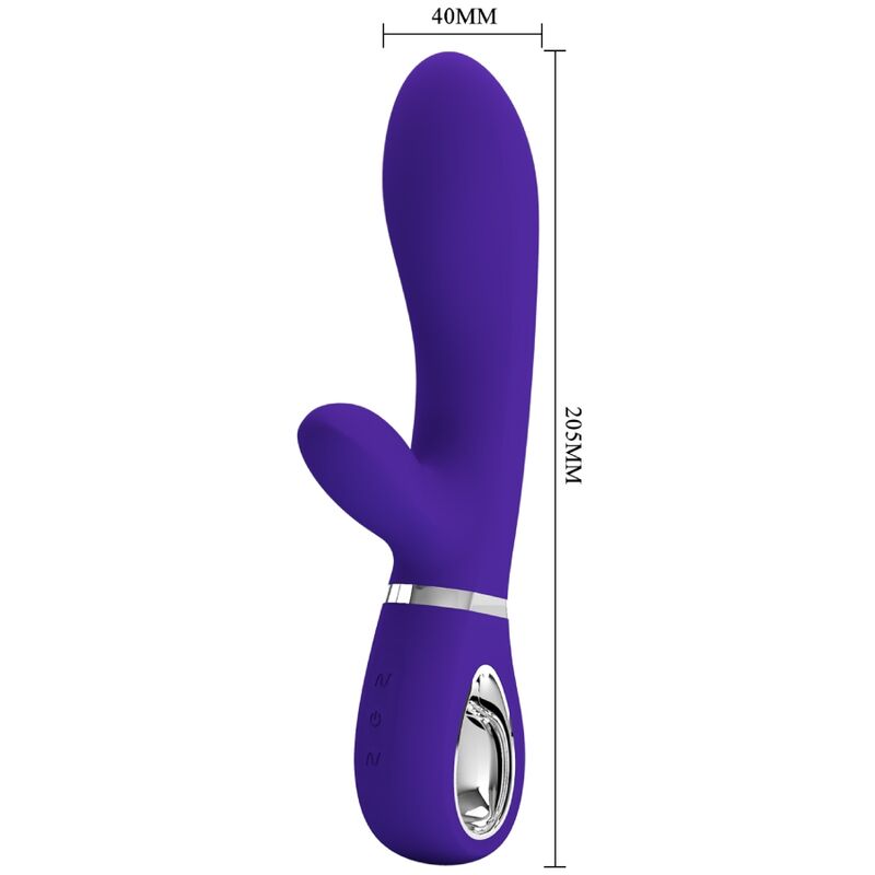 PRETTY LOVE - THOMAS MULTIFUNKTIONS-G-SPOT-VIBRATOR LILA – Bild 7