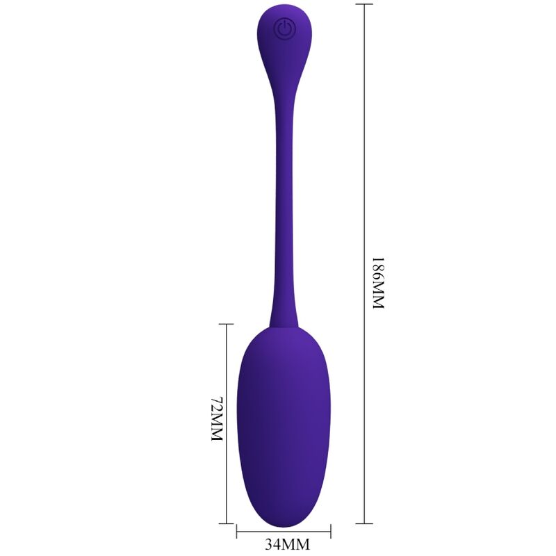 PRETTY LOVE - KNUCKER PURPLE WIEDERAUFLADBARES VIBRATIONS-EI – Bild 8