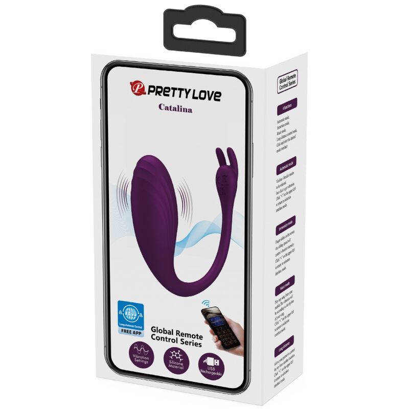PRETTY LOVE - CATALINA VIBRATOR APP FERNBEDIENUNG LILA – Bild 12