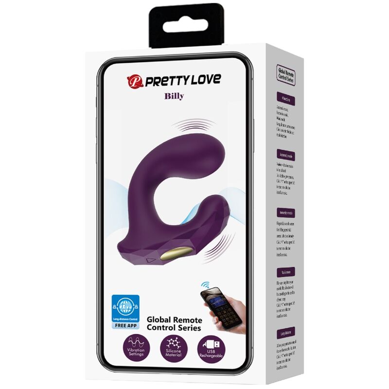 PRETTY LOVE - BILLY VIBRATIONSFERNBEDIENUNG LILA KOSTENLOSE APP – Bild 12