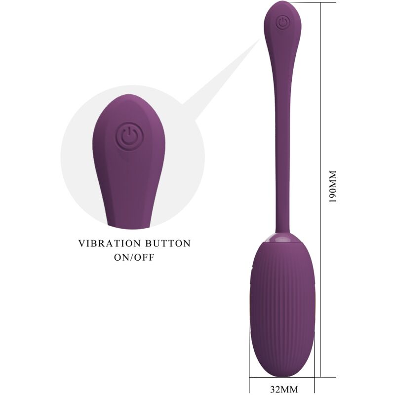 PRETTY LOVE - DOREEN PURPLE WIEDERAUFLADBARES VIBRATIONS-EI – Bild 4