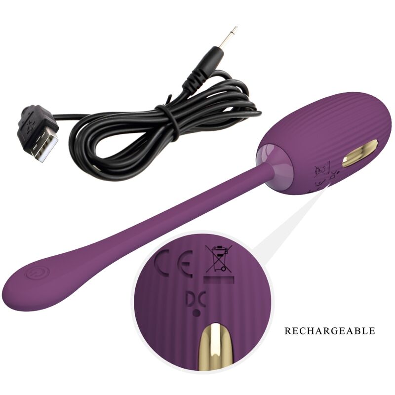 PRETTY LOVE - DOREEN PURPLE WIEDERAUFLADBARES VIBRATIONS-EI – Bild 5