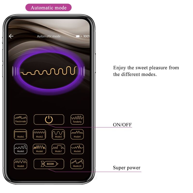 PRETTY LOVE - DOREEN PURPLE WIEDERAUFLADBARES VIBRATIONS-EI – Bild 11