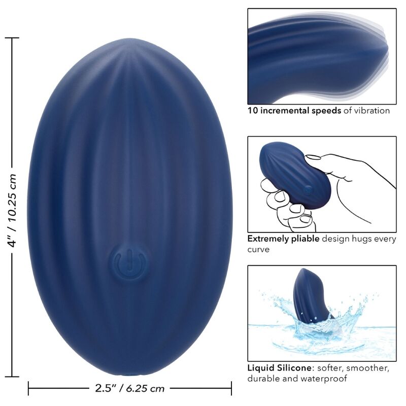 CALEXOTICS - CASHMERE-SAMT-CURVE-BLAU – Bild 8