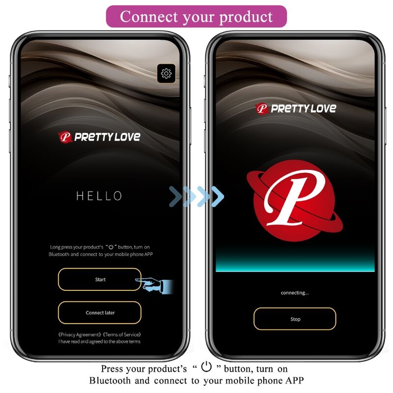 PRETTY LOVE - NYMPH VIBRIERENDES EI APP-GESTEUERT LILA – Bild 10