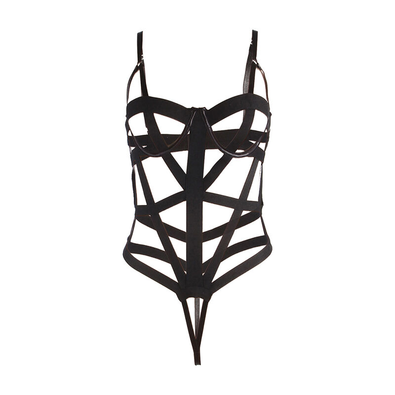 SUBBLIME - BODY SEXY CON RECORTES NEGRO S/M – Bild 8