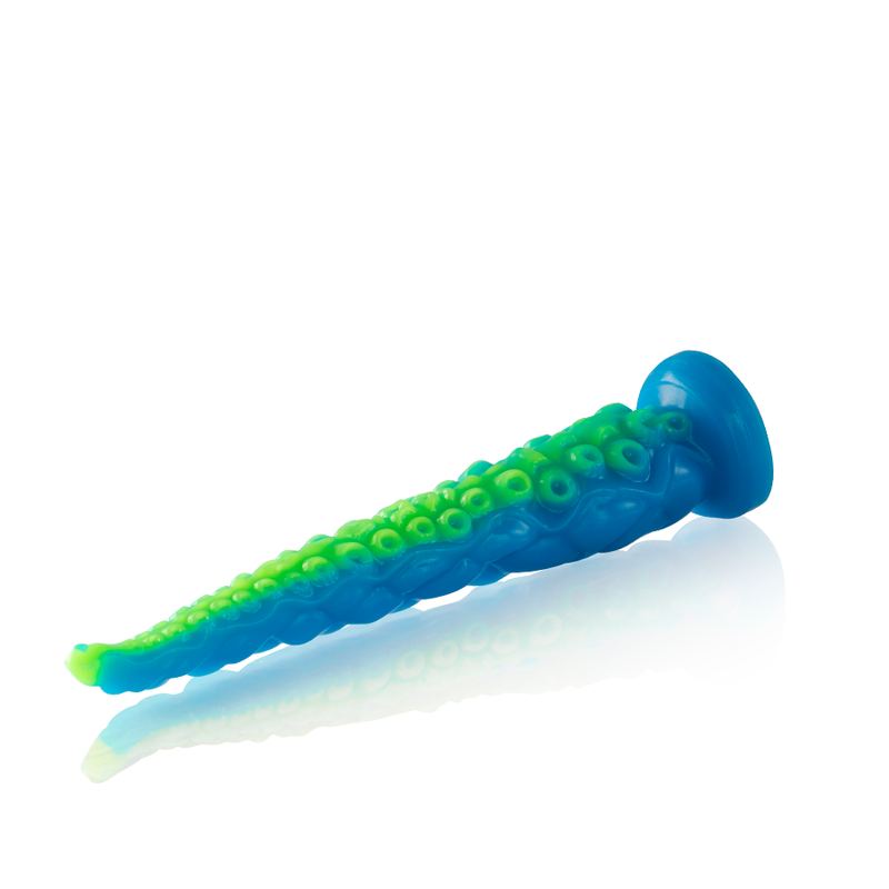 EPIC - SCYLLA FLUORESZIERENDER DÜNNER TENTAKEL-DILDO, KLEINE GRÖSSE – Bild 4