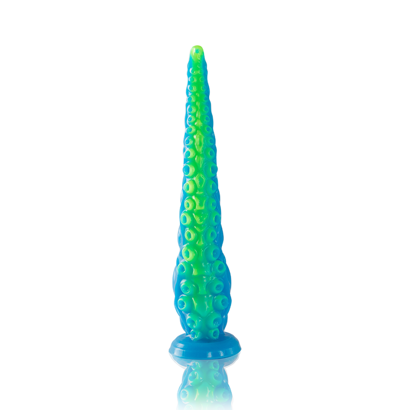 EPIC - SCYLLA FLUORESZIERENDER DÜNNER TENTAKEL-DILDO, KLEINE GRÖSSE – Bild 3