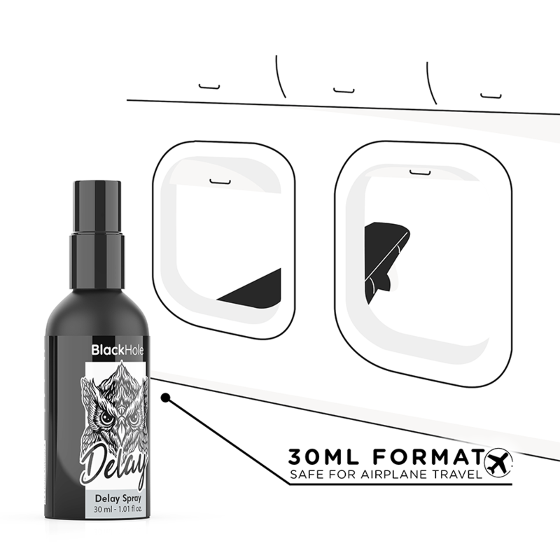 BLACK HOLE - DELAY SPRAY STUDY FORTE 30 ML – Bild 3