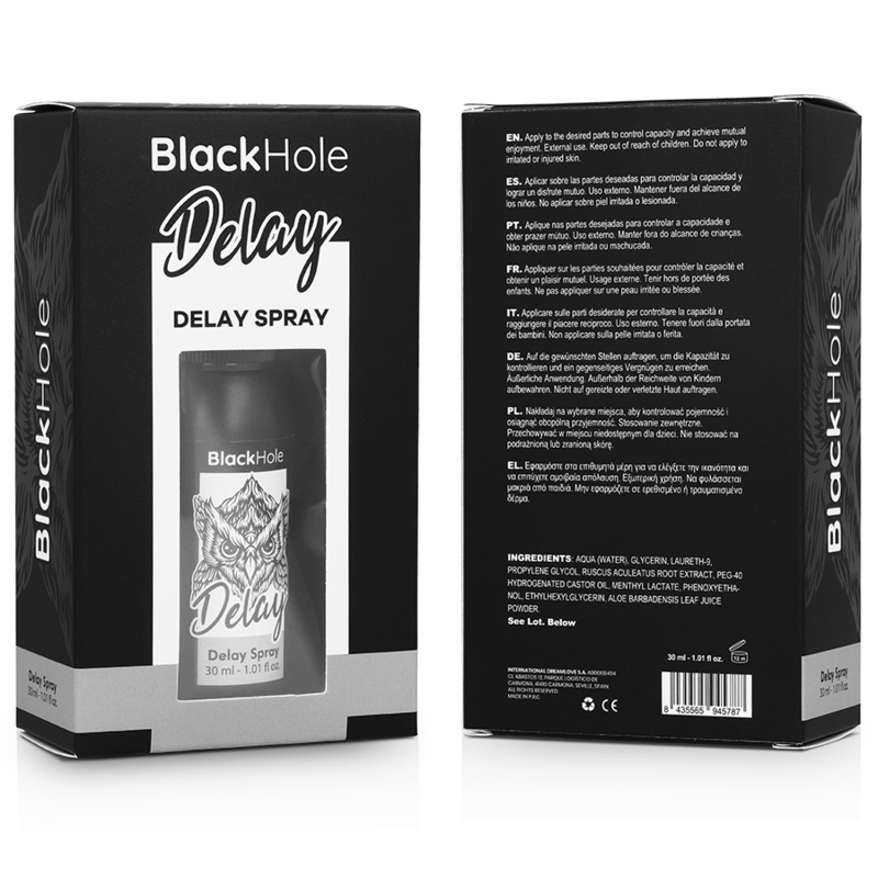 BLACK HOLE - DELAY SPRAY STUDY FORTE 30 ML – Bild 6
