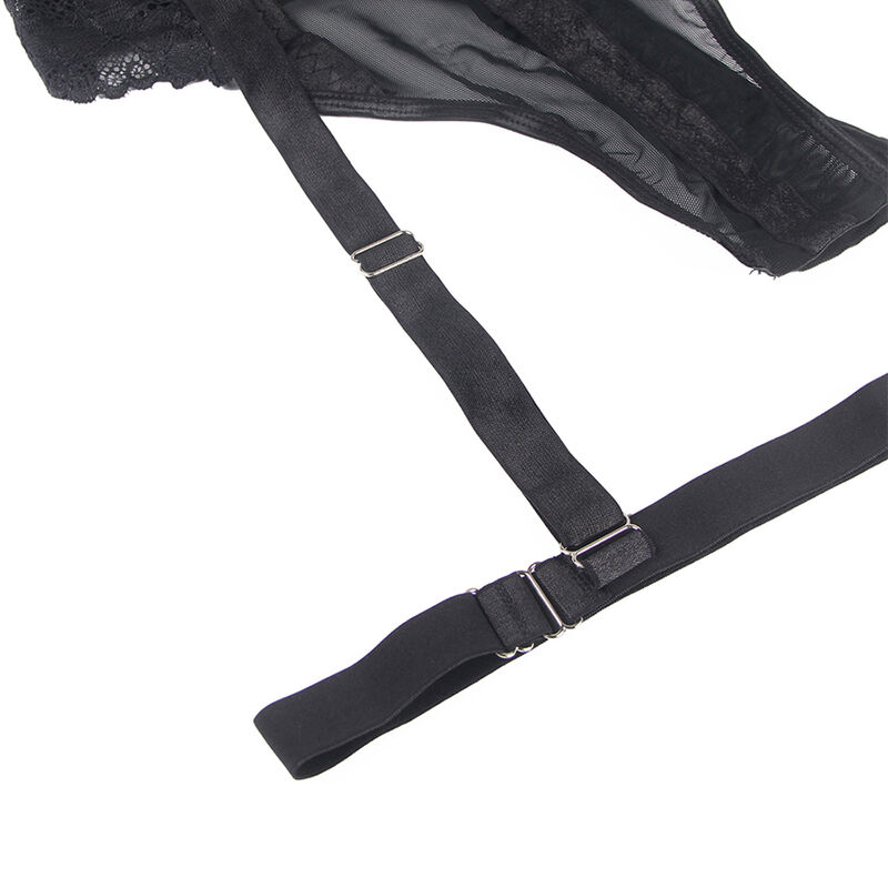 SUBBLIME - TEDDY CON LIGUERO DETALLE TIRAS PECHO NEGRO S/M – Bild 17