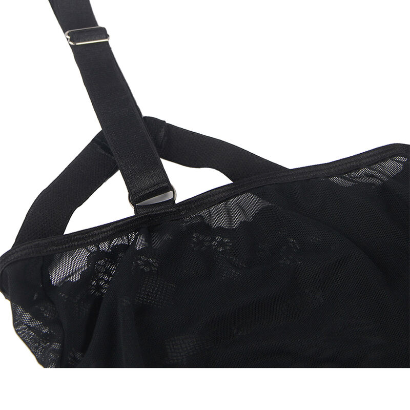 SUBBLIME - TEDDY CON LIGUERO DETALLE TIRAS PECHO NEGRO S/M – Bild 8