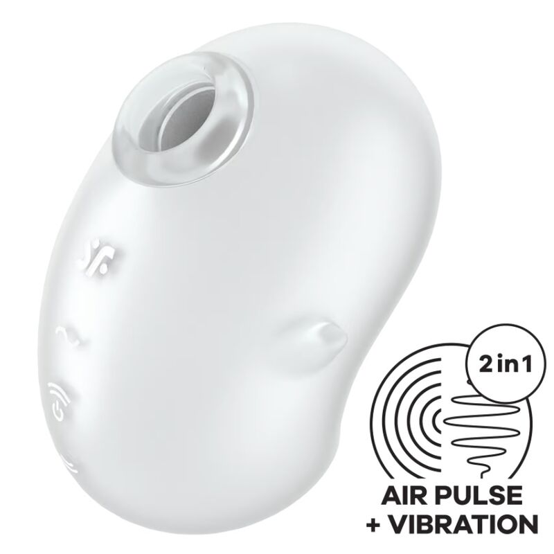 SATISFYER - CUTIE GHOST AUFLEGEVIBRATOR WEISS – Bild 5