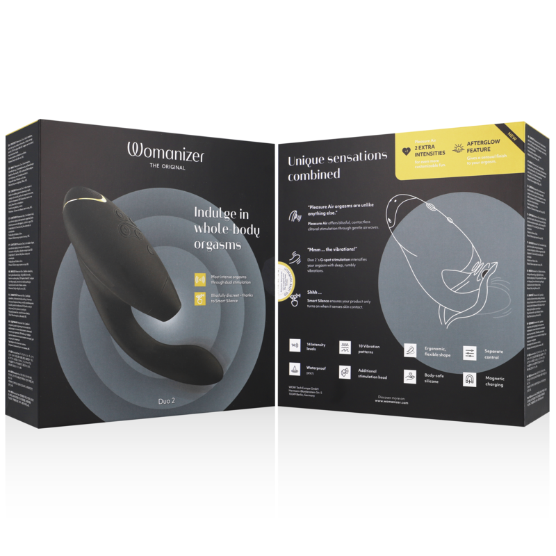 WOMANIZER - DUO 2 STIMULATOR SCHWARZ – Bild 7