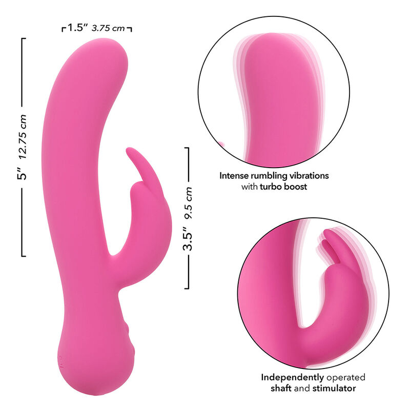 CALEXOTICS - FIRST TIME VIBRATOR RABBIT WIEDERAUFLADBAR ROSA – Bild 9