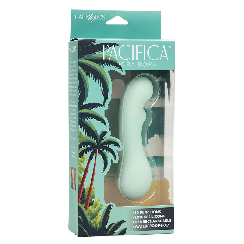CALEXOTICS - PACIFICA BORA BORA ESTIMULATOR G-SPOT 10 VIBRATIONEN AQUA – Bild 5