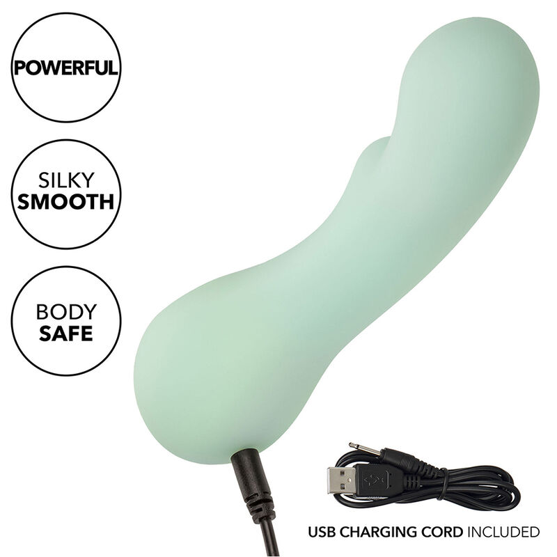CALEXOTICS - PACIFICA BORA BORA ESTIMULATOR G-SPOT 10 VIBRATIONEN AQUA – Bild 3