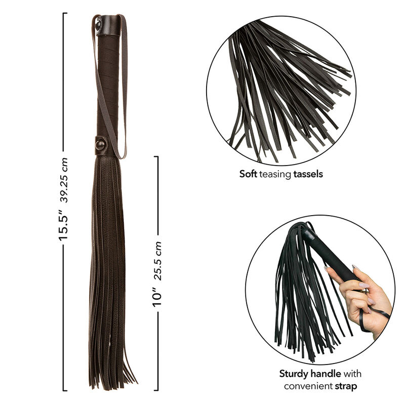 CALEXOTICS - NOCTURNAL FLOGGER LEDER SCHWARZ – Bild 7