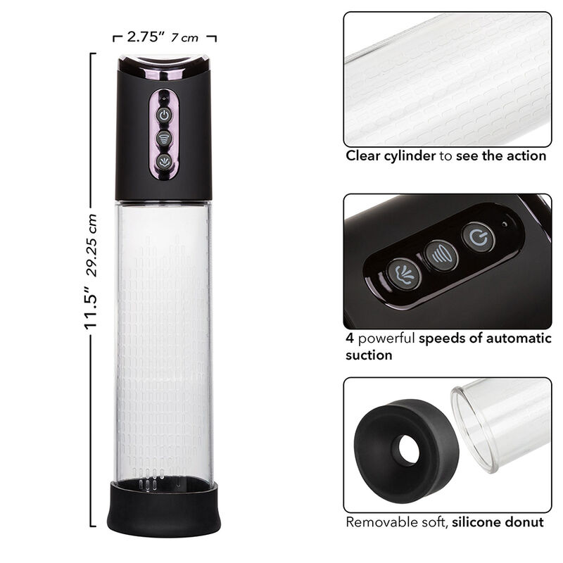 CALEXOTICS - PEAK 4-GESCHWINDIGKEITS-SAUGPUMPE SCHWARZ – Bild 7