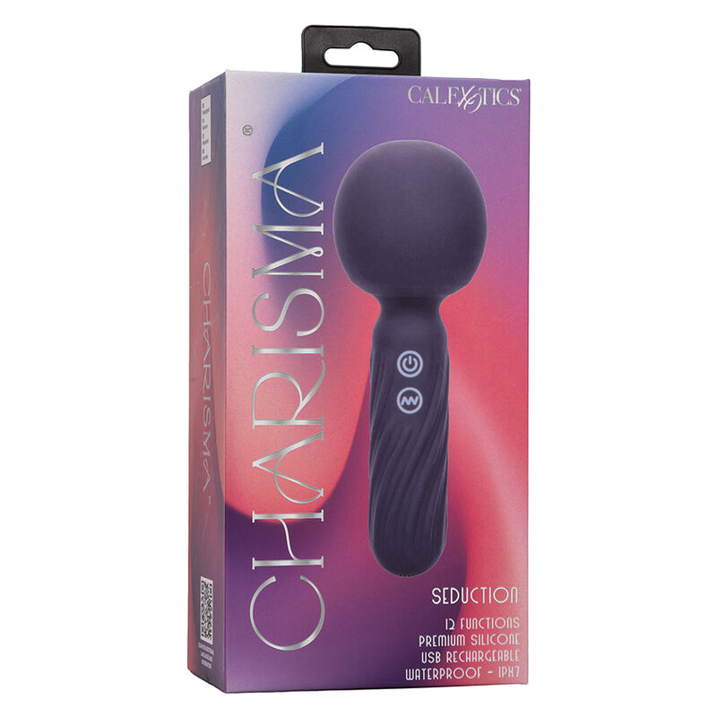 CALEXOTICS - CHARISMA SEDUCTION MASSAGER 12 FUNKTIONEN 17,75 CM X 6,25 CM LILA – Bild 3