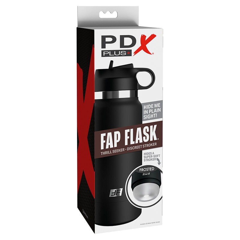 PDX PLUS - FAP FLASK FLASCHE DISCRET STROKER KLAR MODELL 1 – Bild 6