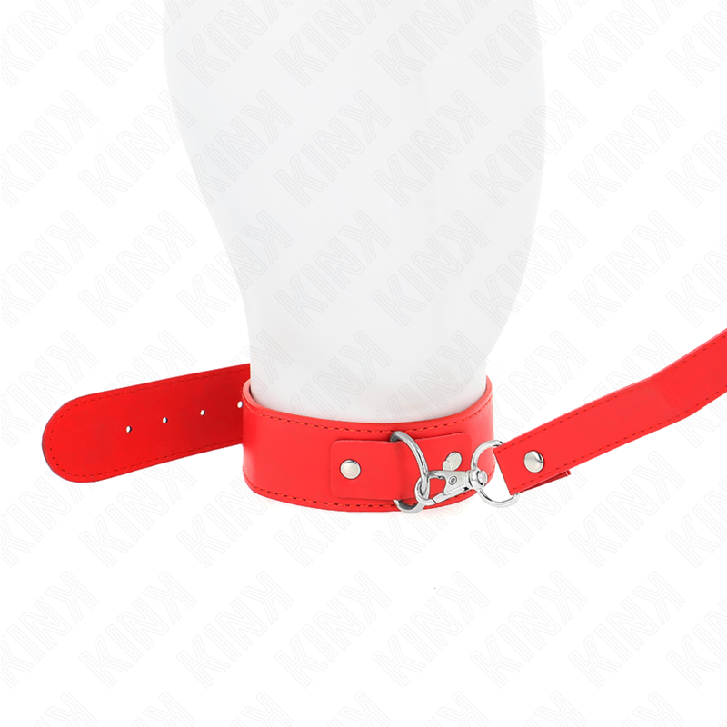 KINK - HALSKETTE MIT GÜRTEL 116 CM ROJO GURT VERSTELLBAR 32-50 CM X 8 CM – Bild 4