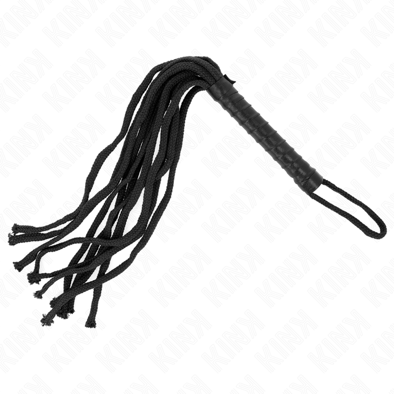 KINK - SCHWARZE SEILPEITSCHE 56 CM – Bild 4