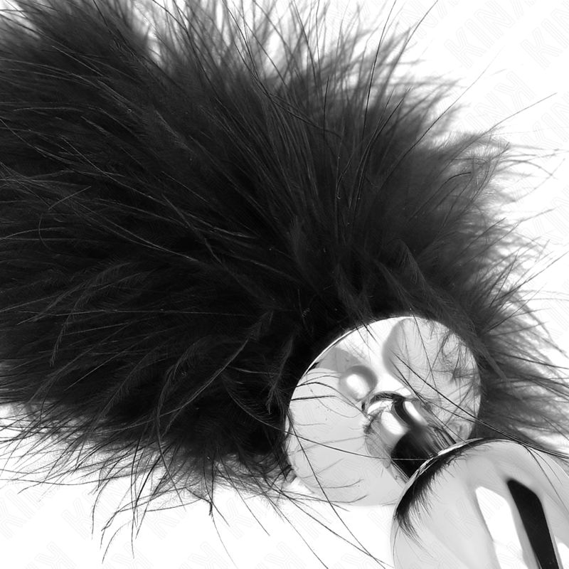KINK - EDELSTAHL ANAL PLUG 11 x 7 CM MIT FEDER 11 CM – Bild 3