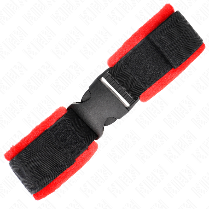 KINK - NYLON BIND KLETT-HANDFESSELN SCHWARZ MODELL 1 VERSTELLBAR 25-35 CM X 6 CM – Bild 3
