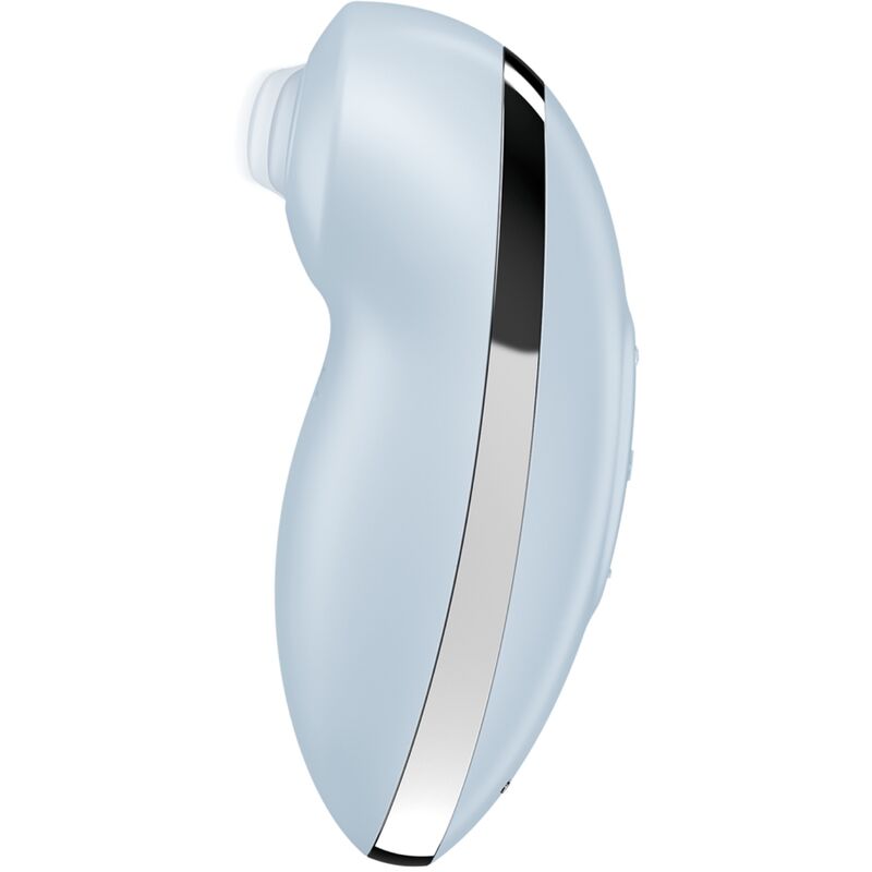 SATISFYER - TAP & CLIMAX 2 VIBRATOR & STIMULATOR BLAU