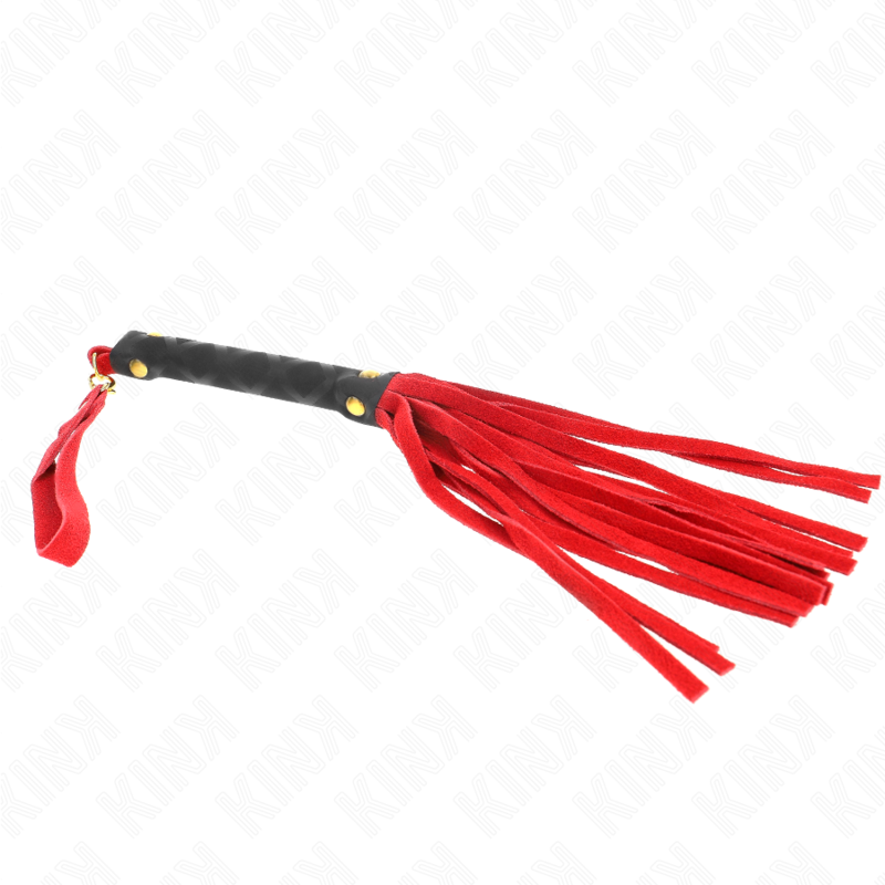 KINK - ROTE WILDLEDER MINI-PEITSCHE 30 CM – Bild 4